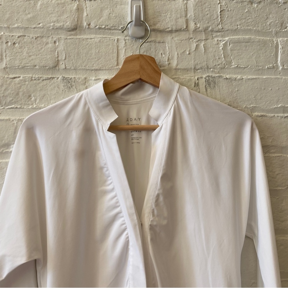 ADAY‎ || Something Borrowed Jetset Dress Stretch White XS - Picture 3 of 9